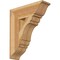 Ekena Millwork Olympic Traditional Rough Sawn Bracket, Western Red Cedar, 6"W x 20"D x 24"H BKT06X20X24OLY01RWR - alternate 1